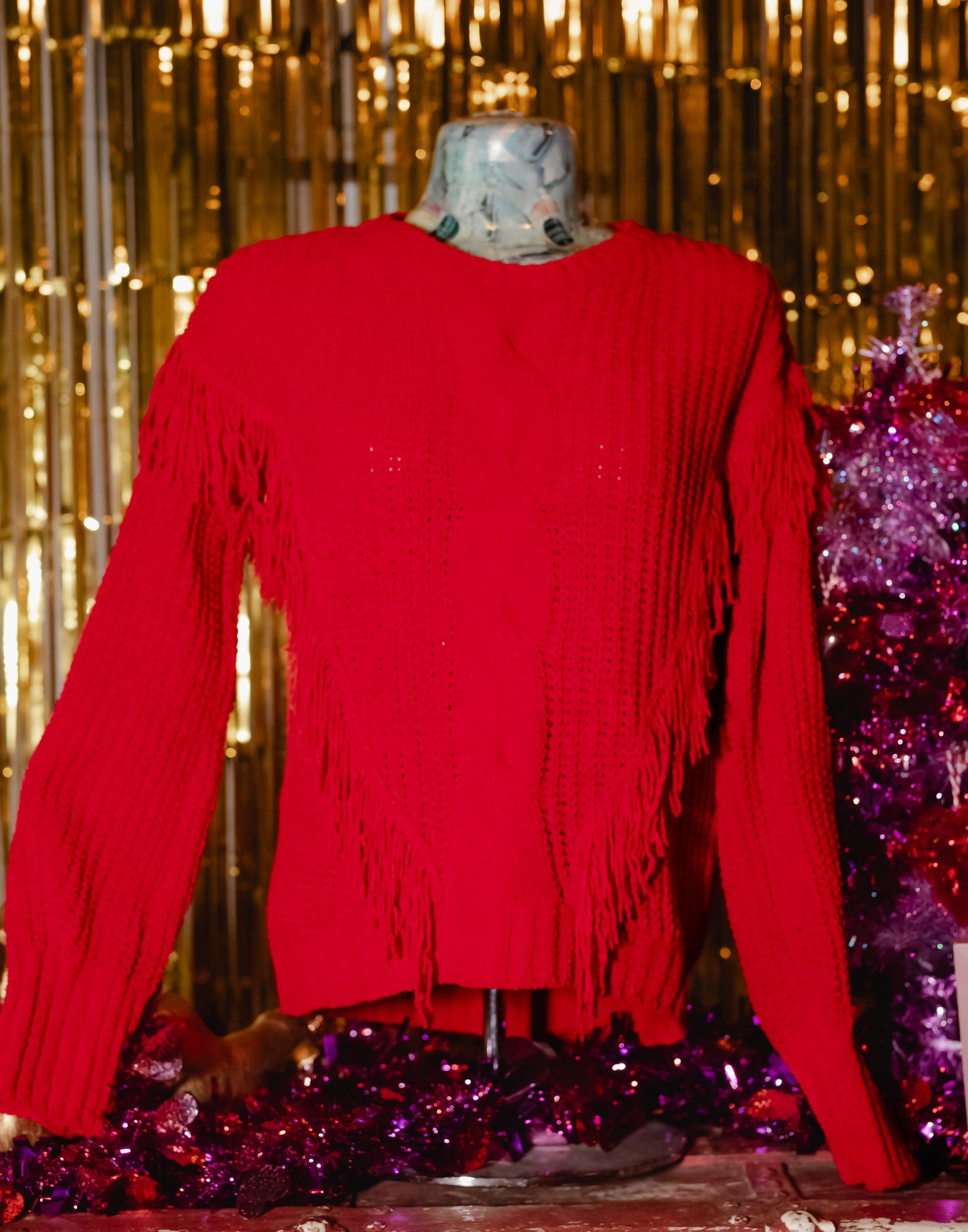 Heartbreaker Red Sweater
